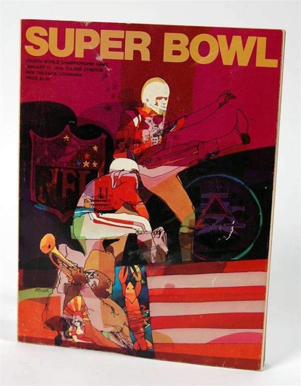 Boston Garden - Superbowl  IV Program