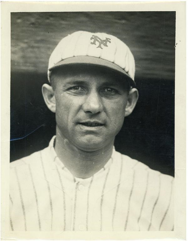 Heine Groh 1923 NY Giants by Paul Thompson