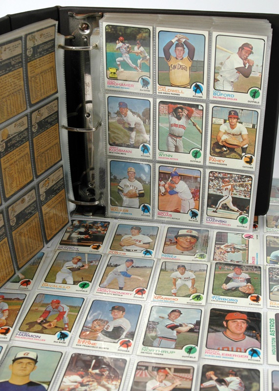 Boston Garden - 1973 Topps Complete Baseball Set with Mike Schmidt Rookie
