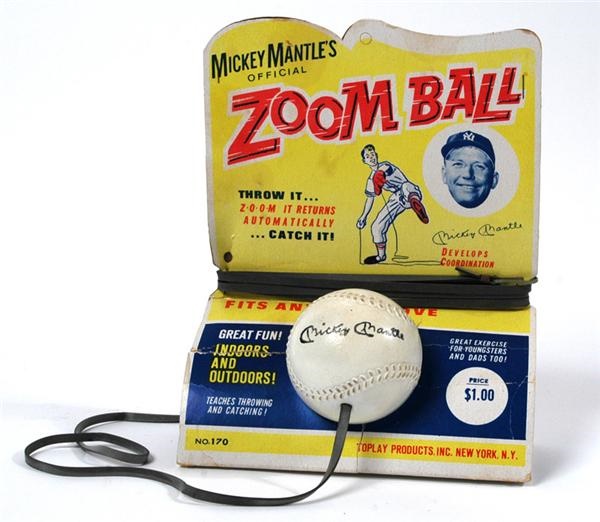 Boston Garden - Mickey Mantle Zoom Ball