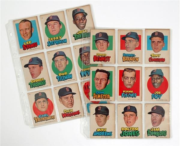 Boston Garden - 1967 Topps Red Sox Stickers