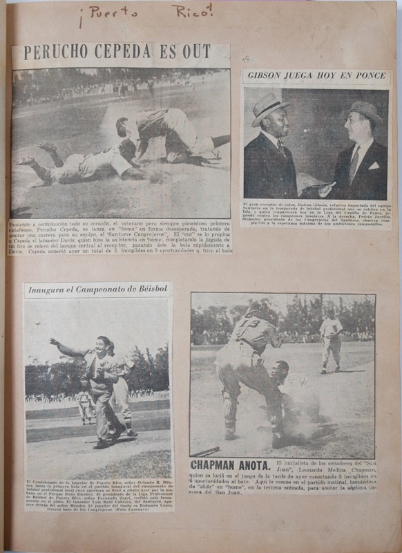 - 1940s Negro League Scrap Book Collection (6)