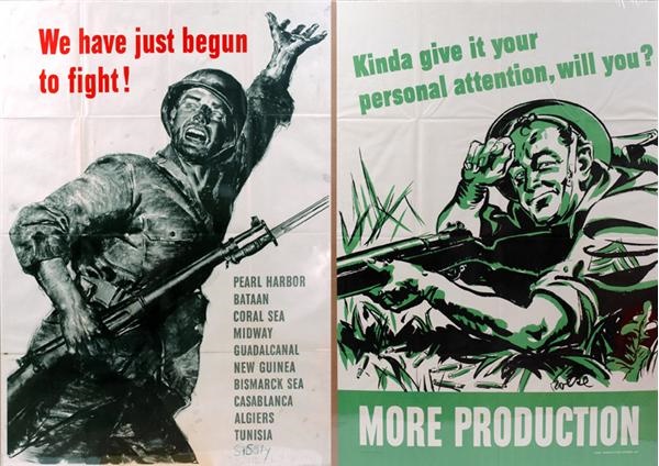Boston Garden - World War II Campaign Posters (2)