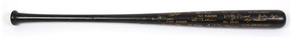Boston Garden - 1946 Red Sox World Series Bat