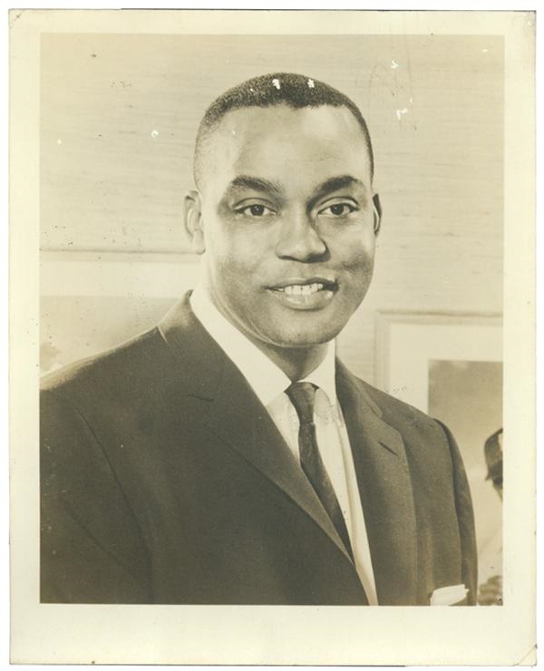 Monte Irvin Rheingold Beer Promotional Photo (8”x10”)