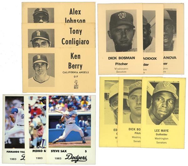 Boston Garden - Various baseball Card Sets (4)