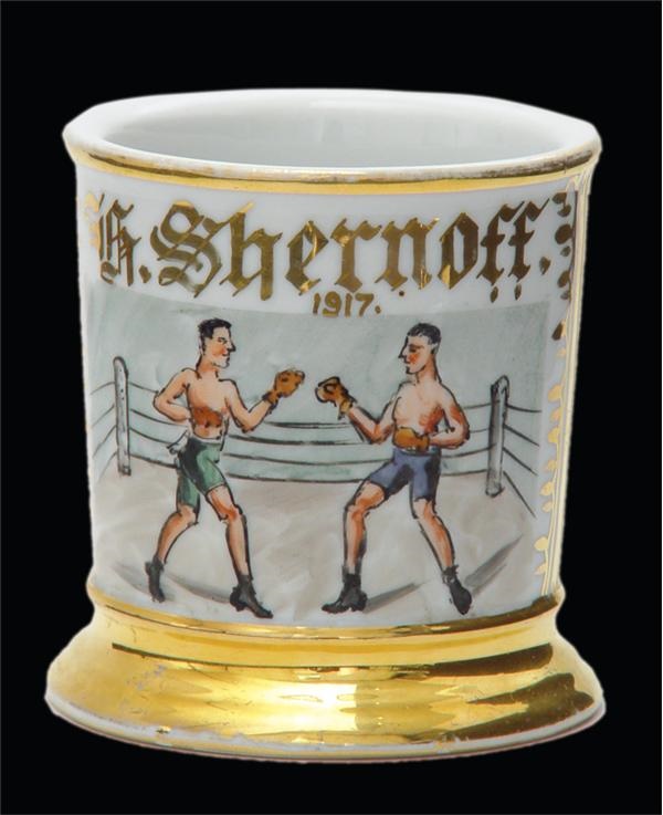 1917 Boxing Occupational Shaving Mug