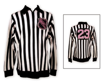 - 1970's Game Worn NHL Linesman Sweater