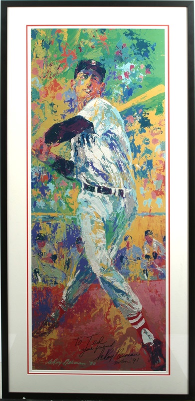 One-of-a-Kind Ted Williams Neiman Photographic Proof Gifted to Ted Williams