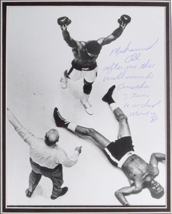 Cassius Clay and Muhammad Ali Signatures (4)