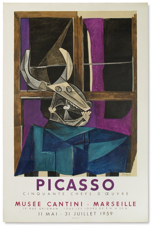 Fine Art - Rare Picasso 1950s Exhibition Posters (3)