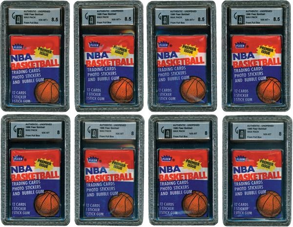 Unopened Cards - 1986-87 Fleer Basketball Wax Box
