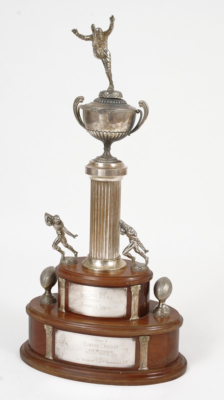 Football - 1955 Hopalong Cassady Walter Camp Trophy