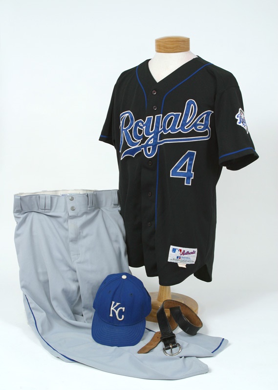 Baseball Jerseys - 2001 Angel Berroa Complete Uniform