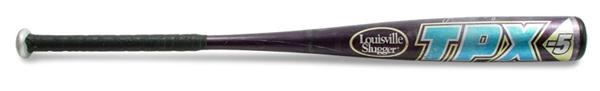 Bats - Albert Pujols Game Used College Home Run Bat (34")