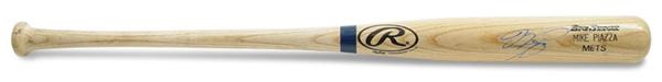 Bats - 2002 Mike Piazza Game Used Bat (34")