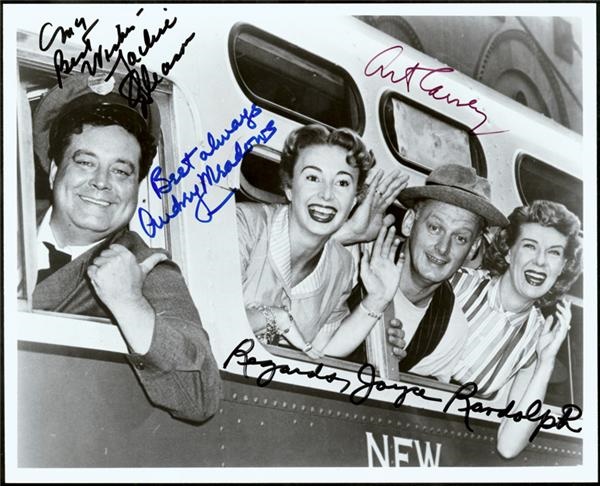 - Jackie Gleason & The Honeymooners Signed Photo