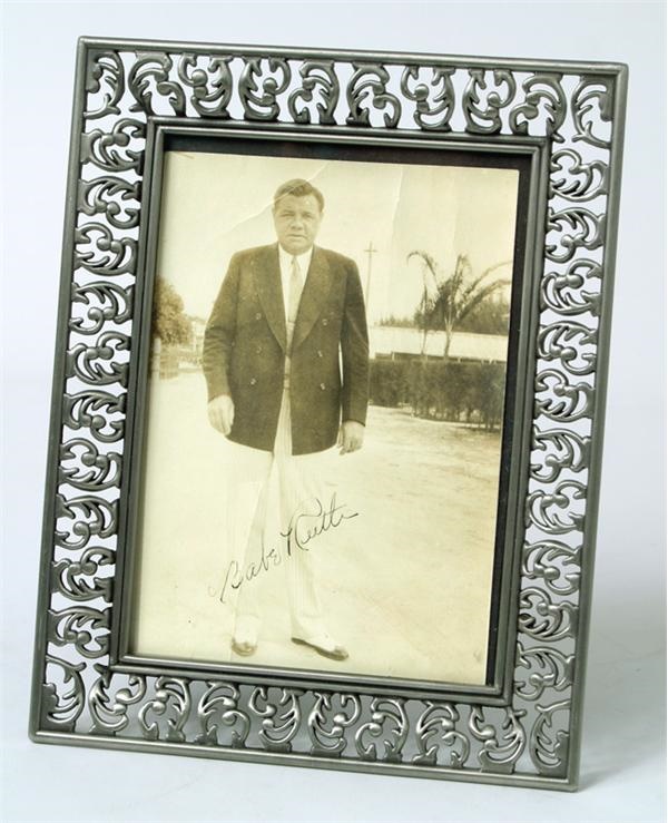 Babe Ruth - Babe Ruth Signed Photo (5x7")
