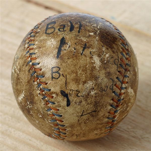 Boston Sports - 1912 World Series Game Used Baseball from Game 8