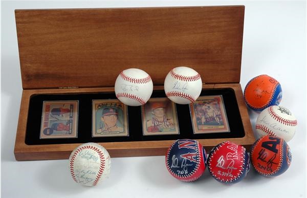 Baseball Autographs - Eclectic Baseball Autograph Collection with a 1977 Yankees Team Signed Baseball