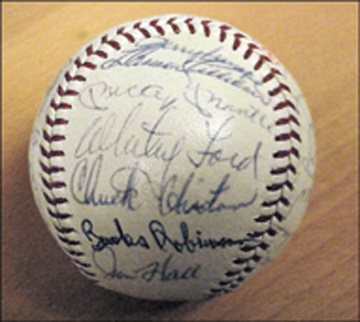 Baseball Autographs - 1964 American League All-Star Team Signed Baseball