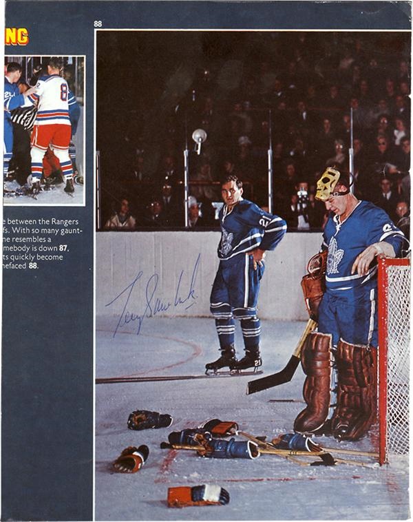 - Terry Sawchuk & Jacques Plante Signed Photos