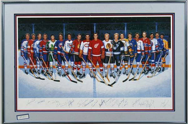 Hockey Autographs - Hockey's 500 Goals Club