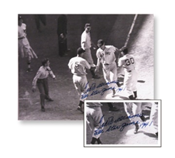 - Ted Williams Signed Large Photograph (24x28" framed)