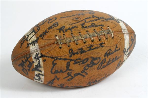 - 1963 Chicago Bears World Championship Signed Football