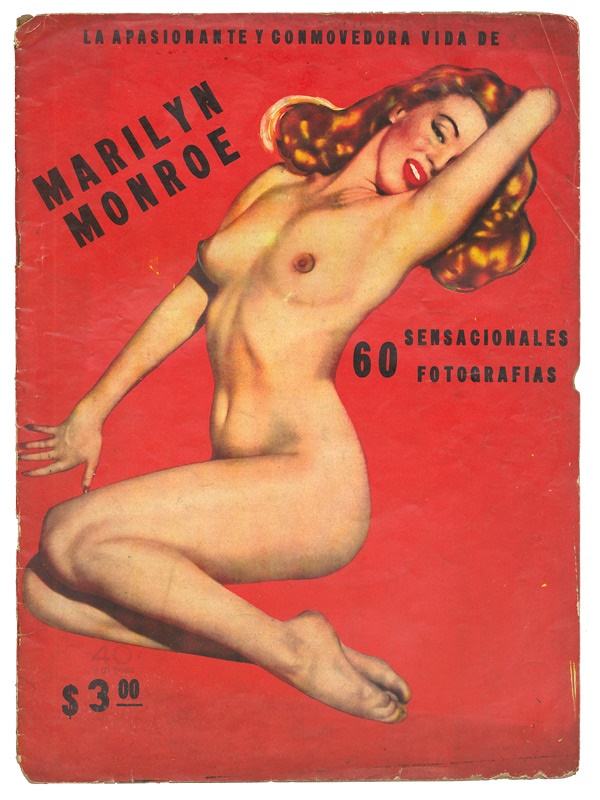 Erotica - Rare Cuban "Playboy #1" with Marilyn Monroe