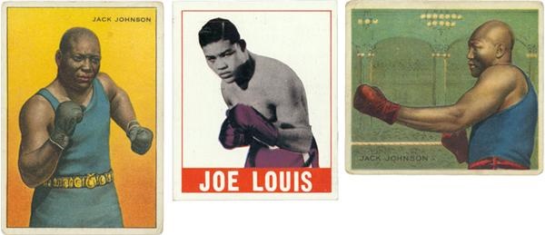 Beautiful Boxing Card Collection with 1948 Leaf Set (177)