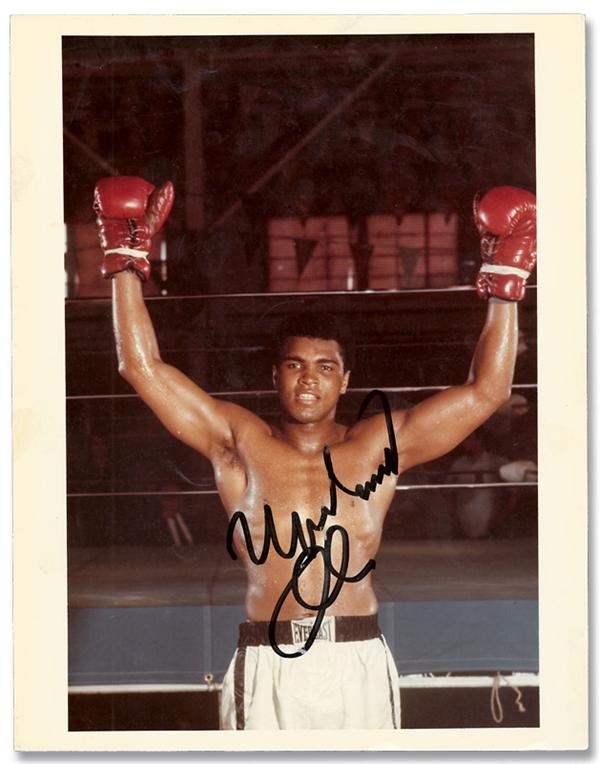 Muhammad Ali & Boxing - Vintage Boxing Signed Photo Collection