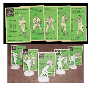 - 1955 Robert Gould Card Set with Statues