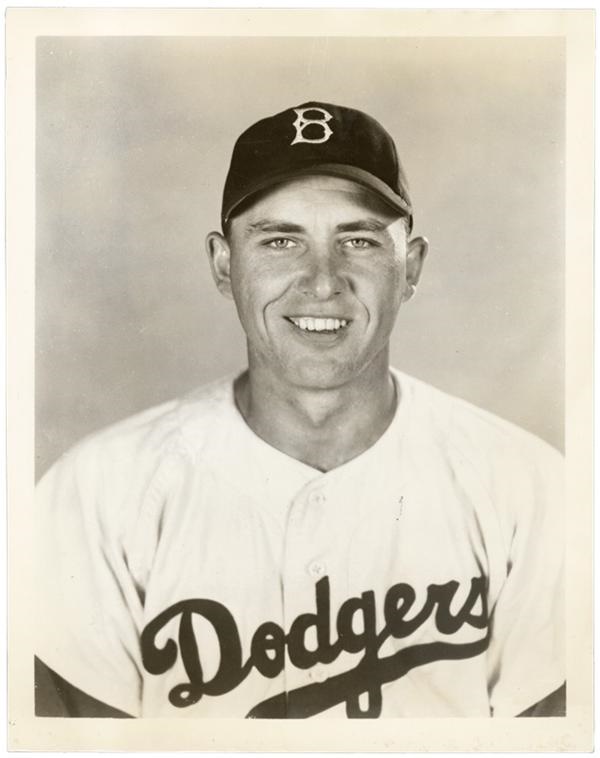 1940s-50s Brooklyn Dodger Official Press Photos by Barney Stein (46)
