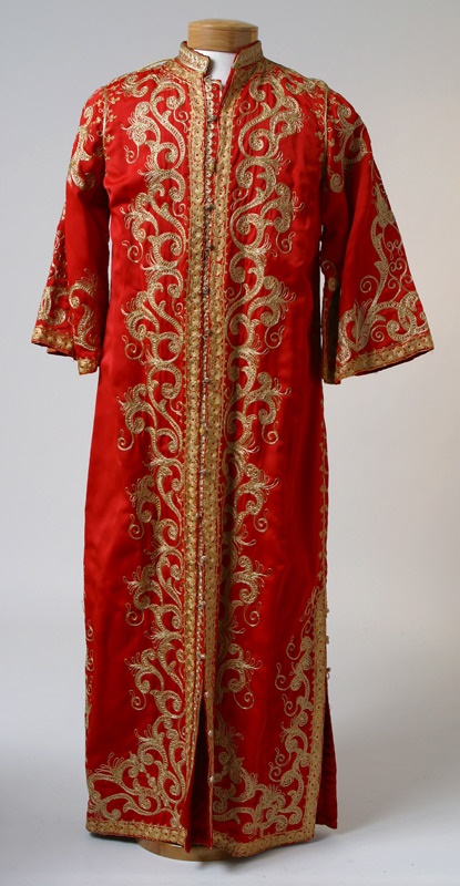 Ginger Alden Collection - Elvis Presley Red Caftan Robe