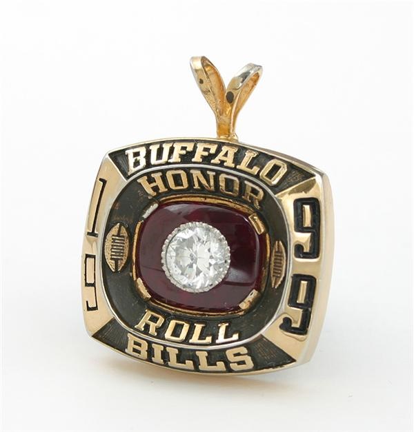 Football - Jack Kemp Prototype Buffalo Bills Hall of Fame Pendant