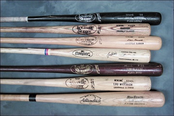 - 1970's-90's Game Used Bat Collection (24)