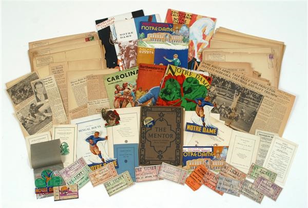 Football - Notre Dame Paper Collection