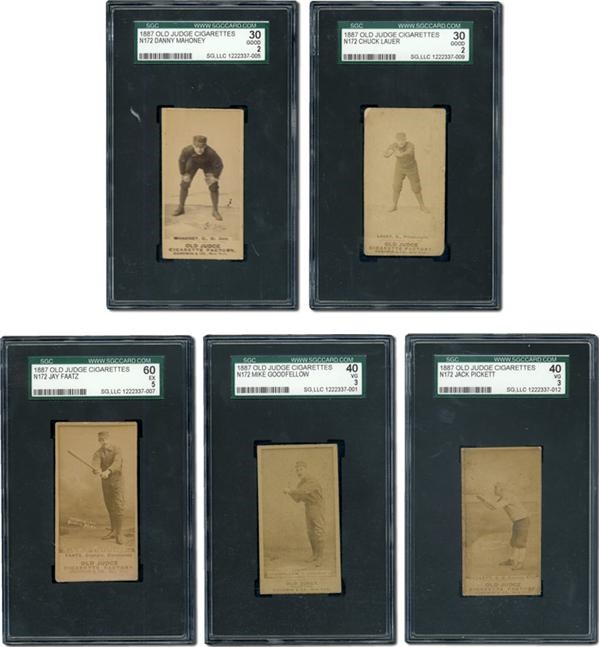 Vintage Baseball Cards - N172 Old Judge Collection (10)