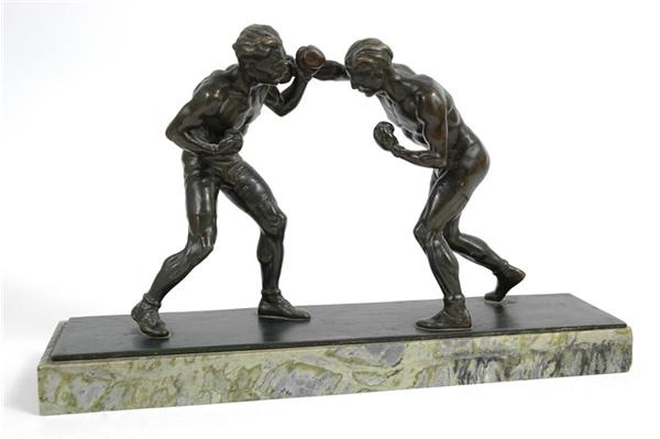 - Criqui vs. Kilbane Boxing Bronze by L. Allioux
