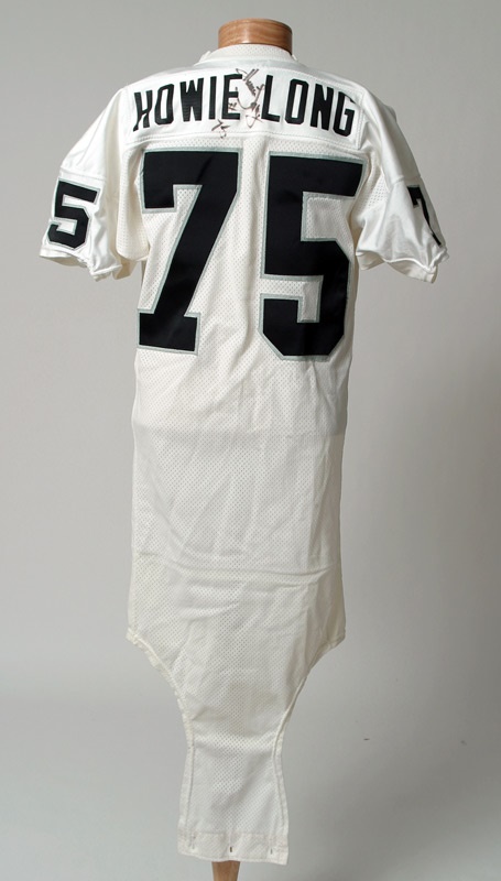 Football - Howie Long's Autographed Game Used Oakland Raiders Jersey