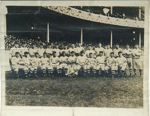 Baseball Photographs - New York Giants Panoramic Photograph