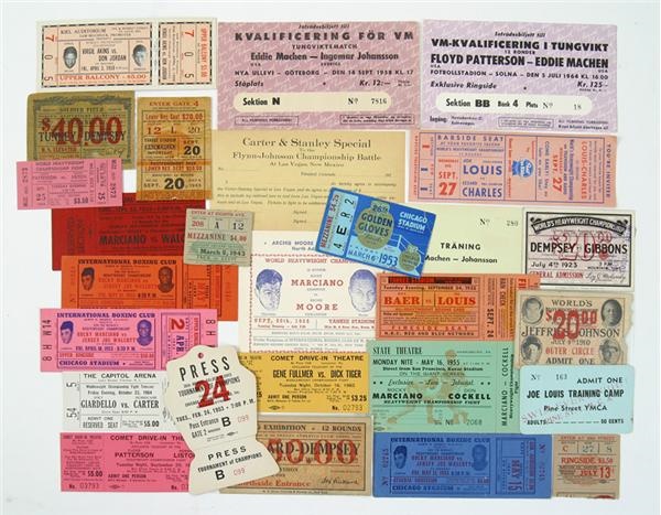 - Boxing Ticket Collection (25)