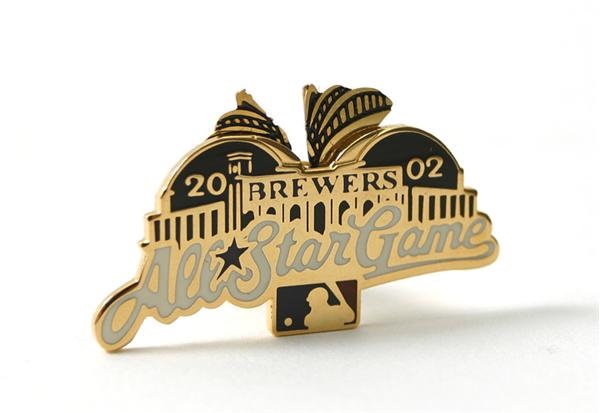 Baseball Rings, Trophies, Awards and Jewel - 2002 All Star Game Press Pins (50)
