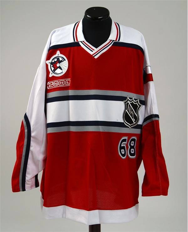 Hockey Sweaters - Jaromir Jagr's 2000 World Team NHL All-Star Jersey