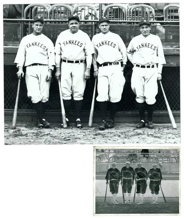 Baseball Photographs - Vintage New York Yankees Original Negative Lot (2)