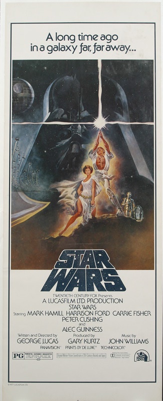 Movies - 1977 Star Wars Poster & Insert