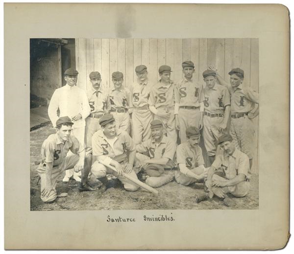 Baseball Memorabilia - 1905 Santurce Invincibles Photo