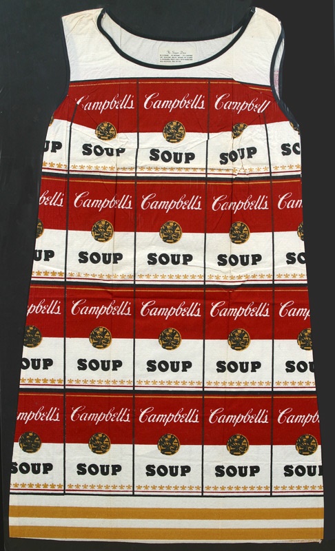 Fine Art - Andy Warhol Campbell's Soup Paper Dress