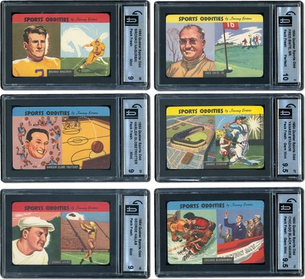 1954 Quaker Sports Oddities GAI High Grade Set